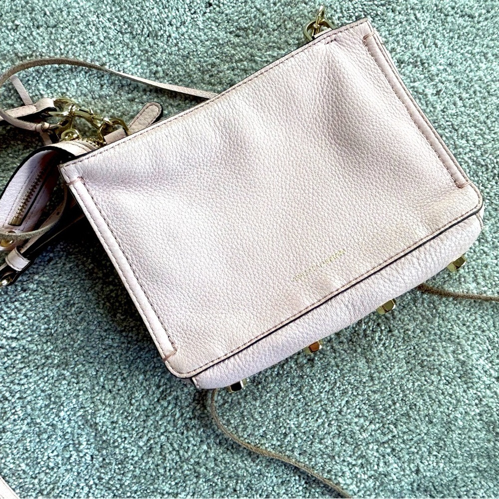 Rebecca Minkoff mini pebbled Leather Crossbody bag